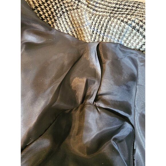 Harve Benard by Benard Holtzman Wool Plaid Womens Size 14 Lined Jacket Twead - Picture 11 of 11